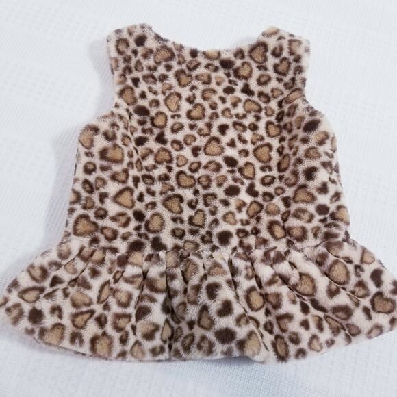 Rachel Zoe Vegan Fur Animal Print Sweater Vest - Picture 3 of 9